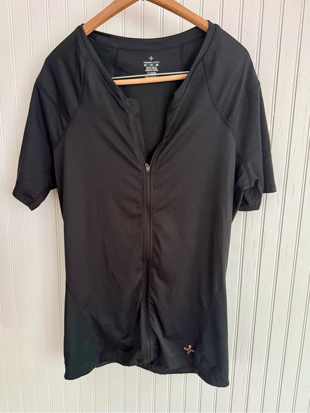 Tommie Copper Mens Black Compression Shirt 2XL